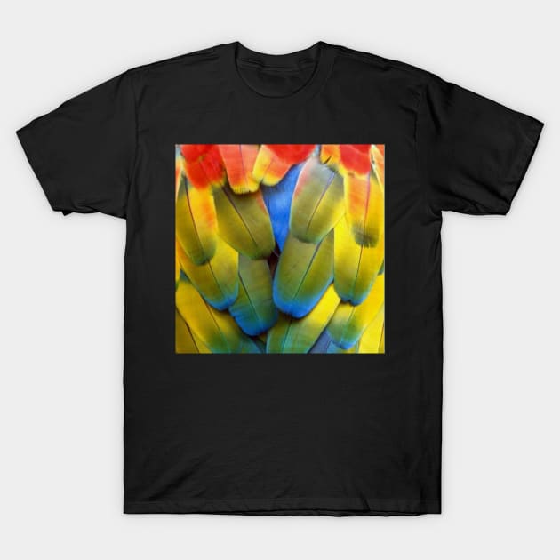 Scarlet Macaw  design perfect for people who loves parrots. The design is also great for abstract Color. T-Shirt by Abstractdiva